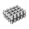 Vossen Lug Bolt - 14x1.25 - 28mm - 17mm Hex - Cone Seat - Black (Set of 20)