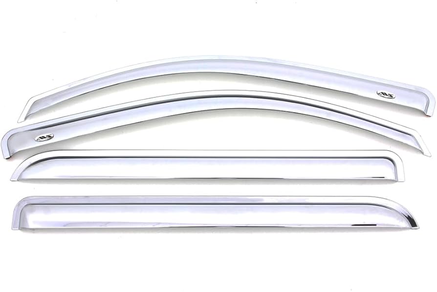 0917 TRAVERSE CHROME VENTVISOR 4PC CHROME