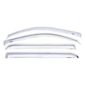 ~(15 lbs. 47X12X1)~ WINDOW CHROME VENTVISOR - 4PC - FORD