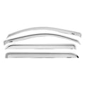 ~(2.4 lbs. 46X11X1)~ CHROME VENTVISOR - 4PC Color: CHROME