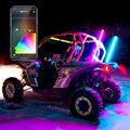 XK Glow LED ATV Whip XKchrome & XK Carbon App Control Kit (Controller not included) 1pc 32in