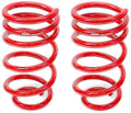 BMR 10-15 5th Gen Camaro V8 Rear Lowering Springs - Red