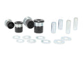 Control arm - lower inner bushing 4 Bushings 4 Tubes 8 Washers Install Guide Grease