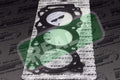 Cometic Nissan VQ35DE Version 1 - VQ40DE .084in MLS Cylinder Head Gasket - 96mm Bore - LHS