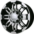Vision Wheel 6-5.5 GLSBLK M FACE WARR VW 375VTH6683GBMF0