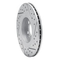 DFC 98-15 Volkswagen Golf Front Left Drilled & Slotted Geoperformance Rotor