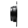 R1 96-04 Volvo C70 Rear Right Drilled & Slotted Black Brake Rotor