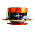 NRG Quick Release Kit Gen 2.5 - Orange Body / Titanium Chrome Ring