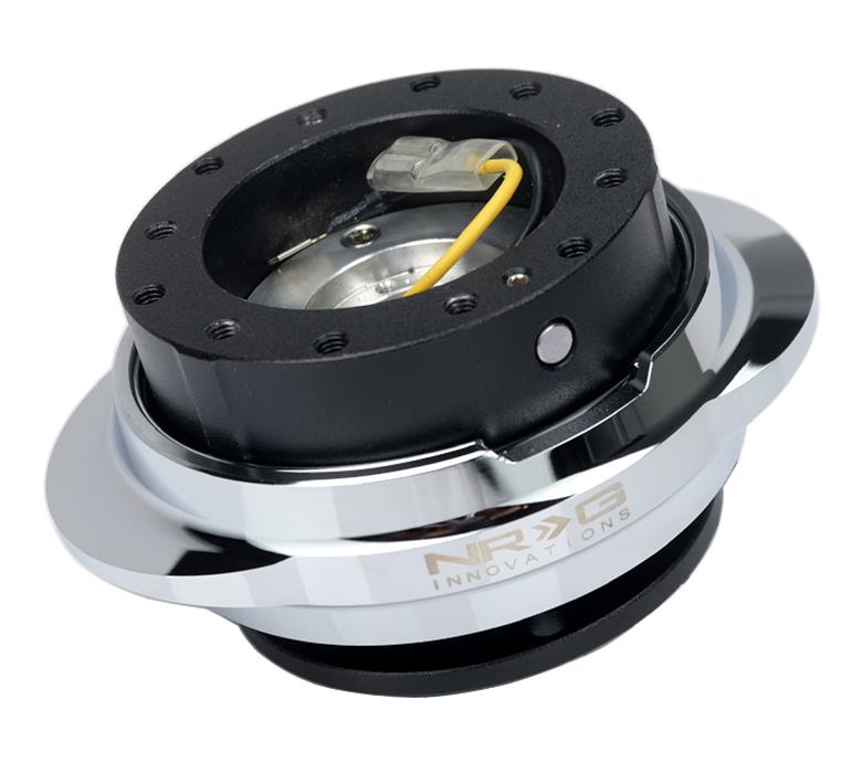NRG Quick Release Kit - Black Body/ Red Oval Ring
