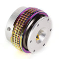 NRG Quick Release Kit - Pyramid Edition - Silver Body / Neochrome Pyramid Ring