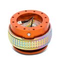 NRG Quick Release Kit - Pyramid Edition - Orange Body / Neochrome Pyramid Ring