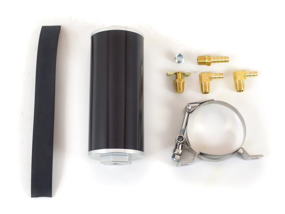BLT ALUM OVERFLOW CATCH TANK BLU
