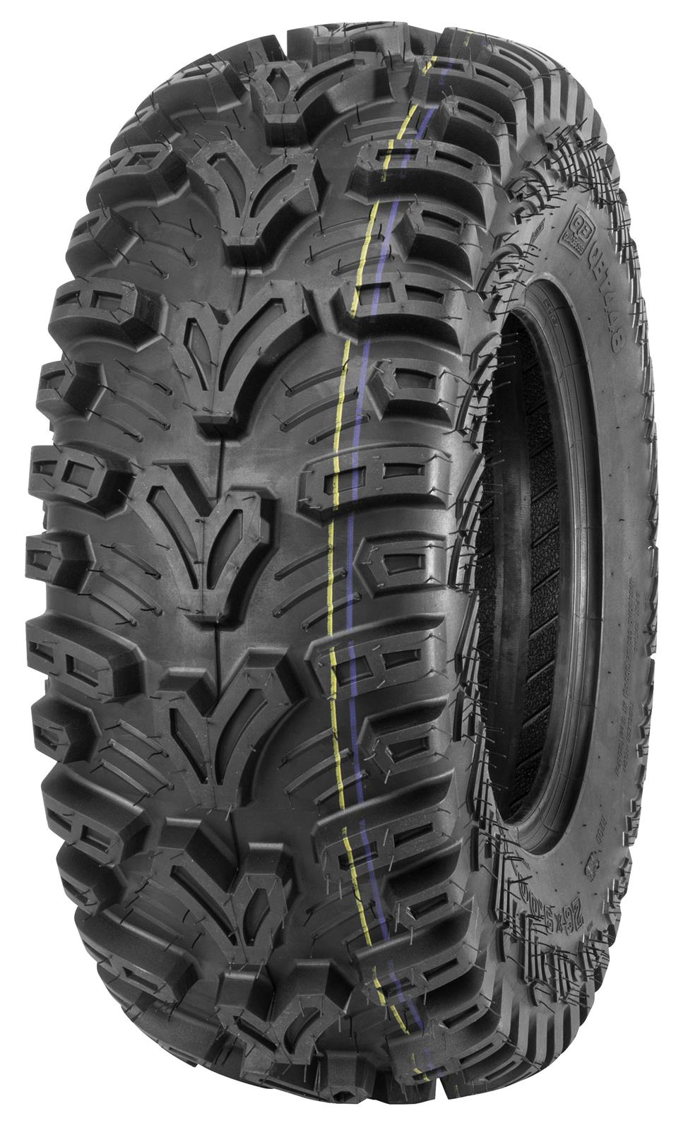 QuadBoss QBT448 Utility Tire - 26x9-12 6Ply