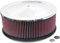 K&N Engineering air filter installed view