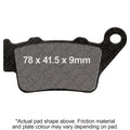 EBC 13-23 BMW S 1000 R Rear Right EPFA Sintered HH Brake Pads