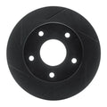 R1 82-88 Chevrolet Camaro Rear Left Slotted Black Brake Rotor