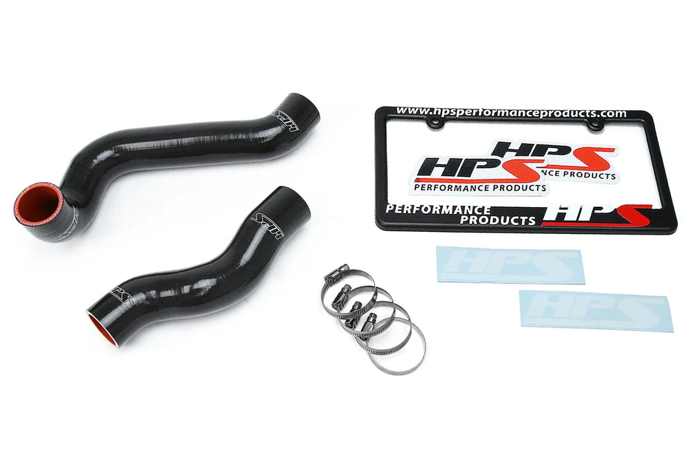HPS Performance Black Reinforced Silicone Radiator Hose Kit Coolant for BMW 01-06 E46 325Ci M54 2.5L