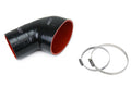 HPS Performance Blue Reinforced Silicone Post MAF Air Intake Hose Kit for BMW 01-06 E46 M3