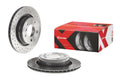 Brembo 2000 BMW 323Ci/99-00 323i/01-06 325Ci Rear Premium Xtra Cross Drilled UV Coated Rotor