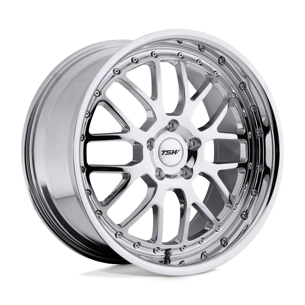 TSW Alloy Wheels chrome auto part
