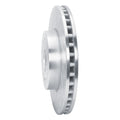 DFC 14-20 Cadillac CT6 Front Left Drilled & Slotted Silver Brake Rotor