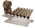 DEI Exhaust Wrap Kit - Header Wrap - Jeep JK - 2007-2011 - Titanium