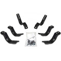 OE Xtreme Side Steps Mounting Brackets Only Textured Black 2011-2013 Kia Sportage Go Rhino