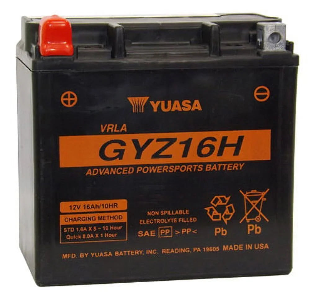 Yuasa YTZ4V Maintenance Free AGM 12-Volt Battery