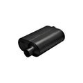 Super 40 Series Chambered Muffler Super 40 Stainless Steel 2.50 Offset In 2.50 Offset Out Aggressive Sound Flowmaster