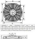 16in  Standard Ele. Fan