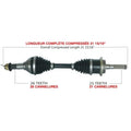 ATV AXLE SHAFT