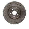 DFC 14-24 Maserati Ghibli Front Drilled Brake Rotor
