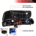 AMBER SMOKE HEADLIGHT SMOKE BUMPER LIGHT