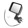 Door Mirror Left Heated Power Black Driver Side Of 11-13 Wrangler JK OMIX