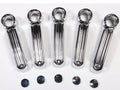 Rugged Ridge Door Handle Cover Kit Chrome 07-18 Jeep Wrangler JK