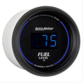 Autometer Cobalt Digital 52.4mm Black Programmable Empty-Full Range Fuel Level Gauge