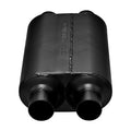 Super 40 Series Chambered Muffler Super 40 Stainless Steel 2.50 Dual In 2.50 Dual Out Aggressive Sound Flowmaster