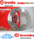 Brembo OE 19-20 Yamaha YZ F 250cc 245x5mm Brake Disc - Rear Fixed