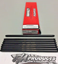 Manley Push Rod - 3/8 Dia. - 9.500 Length - 0.135 Wall - 4130 Chrome Moly - Swedged End - Set of 8