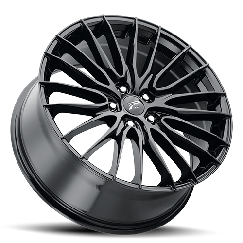18X8 5-115 +35MM GLOSS BLACK WITH C
