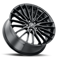 18X8 5-115 +35MM GLOSS BLACK WITH C