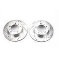 Power Stop 97-04 Porsche Boxster Rear Evolution Drilled & Slotted Rotors - Pair