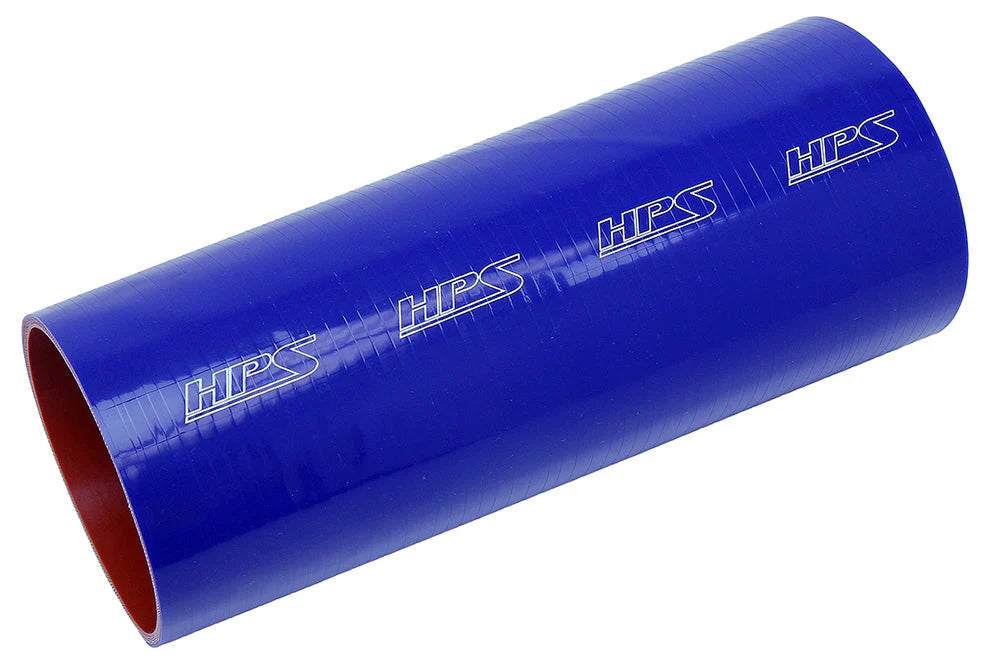 HPS Performance 8 ID 1 Foot Long High Temp 6-ply Reinforced Silicone Coupler Tube Hose Blue (200mm ID)