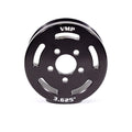 Whipple 3.625 6-Rib Pulley / Black SCP-63625-5