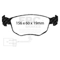 EBC 98-99 Ford Contour 2.5 SVT Greenstuff Front Brake Pads