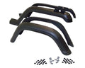 4-Piece Fender Flare Kit for 87-95 Jeep YJ Wrangler (Except Renegade) Crown Automotive