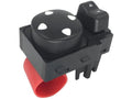 Left Front Window & Door Lock Switch Assembly for 2 Dr. 1997-2001 XJ Cherokee Crown Automotive