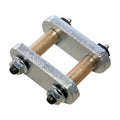 UNBOXED WET BOLT/HD SHACKLE KIT TRIPLE 2.25IN W/CORRECT TRACK