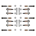 UNBOXED WET BOLT/HD SHACKLE KIT TRIPLE 2.25IN W/CORRECT TRACK