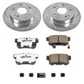Power Stop 13-15 Acura ILX Rear Z26 Street Warrior Brake Kit